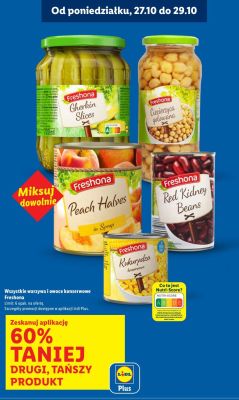 Ogórek krojony promocja w Lidl