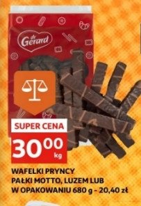 Wafelki pryncy motto Dr gerard promocja