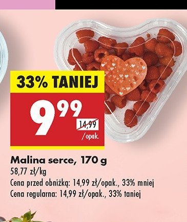 Maliny serce promocja