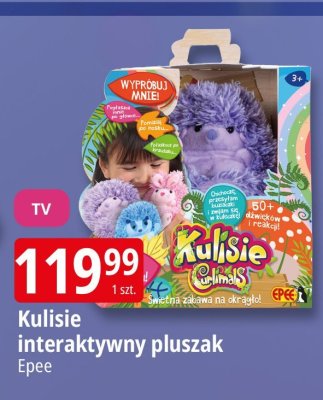 Kulisie interaktywny pluszak Epee promocja w Leclerc