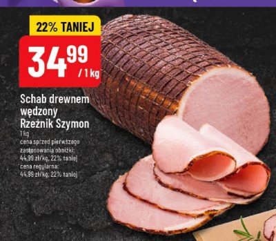 Schab drewnem wędzony promocja w POLOmarket