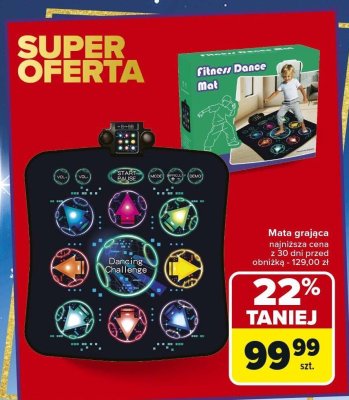 Mata grająca promocja w Carrefour