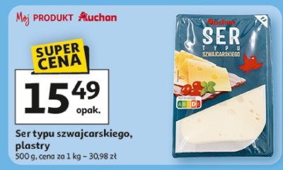 Ser promocja w Auchan