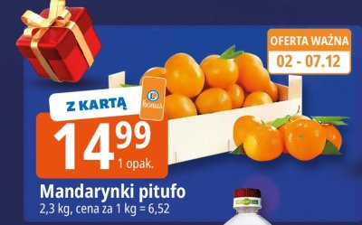 Mandarynki piłufo promocja w Leclerc