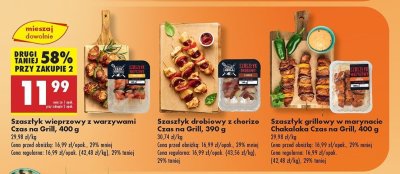 Szaszłyk grillowy w marynacie chakalaka Czas na grill promocja