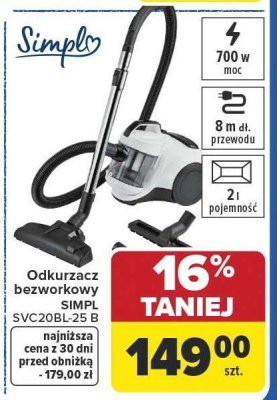 Odkurzacz promocja w Carrefour