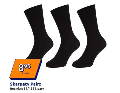 Skarpety  3 pary promocja w Action