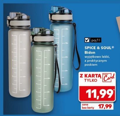 Bidon 1 l Spice&soul promocja