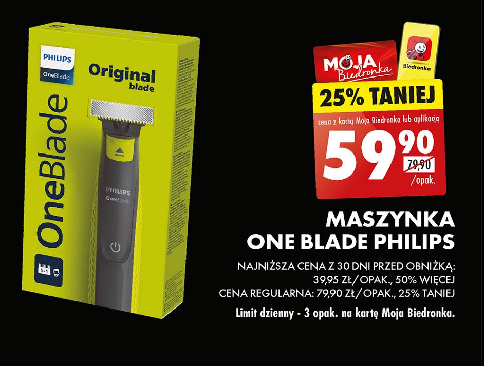 Golarka qp2724/20 Philips oneblade promocja