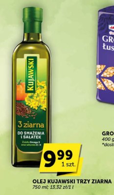 Olej Kujawski trzy ziarna promocja w Euro Sklep