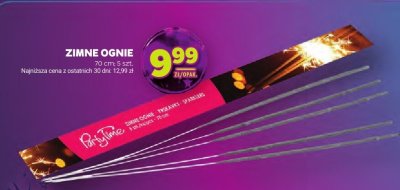 Zimne ognie promocja w Stokrotka