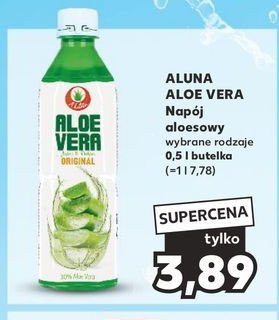 Napój aloe vera original Aluna promocja