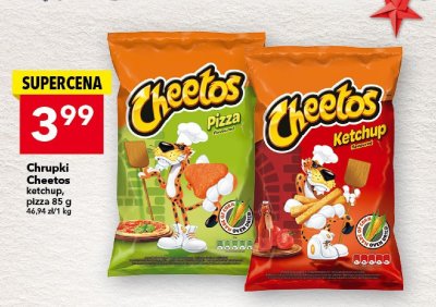 Chrupki Cheetos pizza 85 g promocja w LEWIATAN
