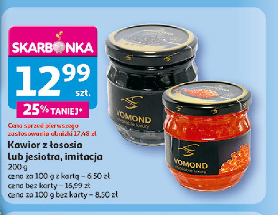 Kulki a'la kawior 艂oso艣 Vomond promocja