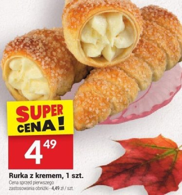 Rurka z kremem, 1 szt. promocja w Twój Market