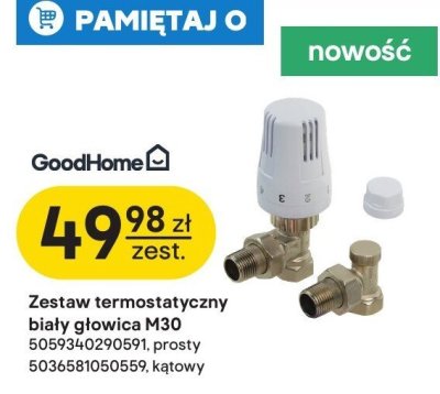 Zestaw termostatyczny promocja w Castorama