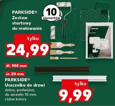 Zestaw startowy do malowania PARKSIDE promocja w Kaufland