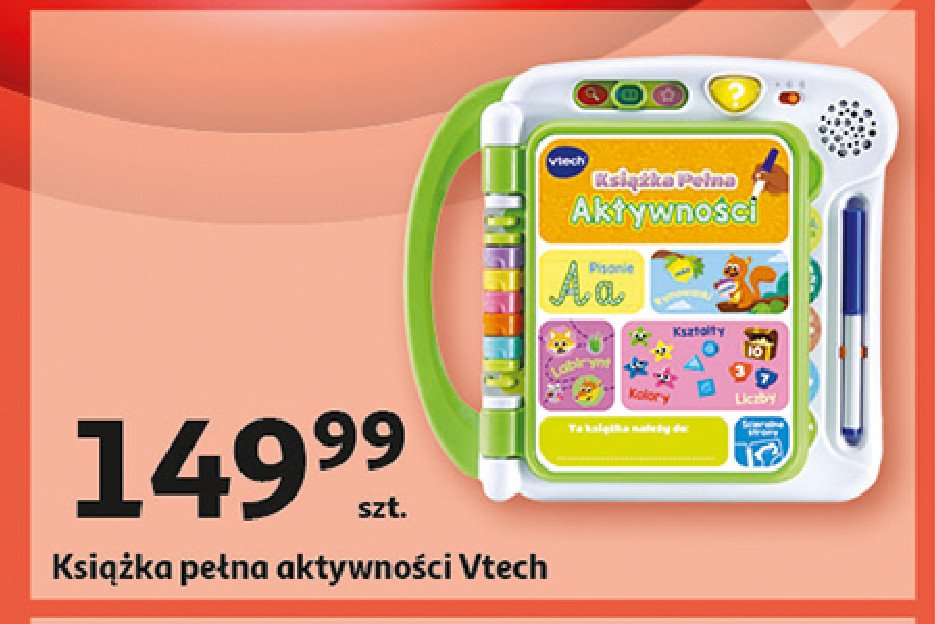 Książka pełna aktywności Vtech promocja