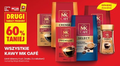 Kawa MK CAFÉ Select promocja w Biedronka