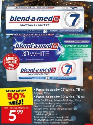 Pasta do zębów C7 White 75 ml Original White promocja w Twój Market