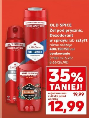 Dezodorant w sztyfcie promocja w Kaufland