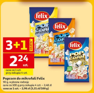 Popcorn promocja w Auchan