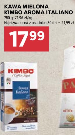 Kawa Kimbo aroma italiano promocja