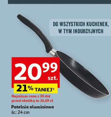 Patelnia aluminiowa 24 cm Actuel promocja