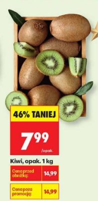 Kiwi, opak. 1 kg promocja w Biedronka