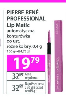 Konturówka automatyczna do ust 7 Pierre rene lip matic promocja