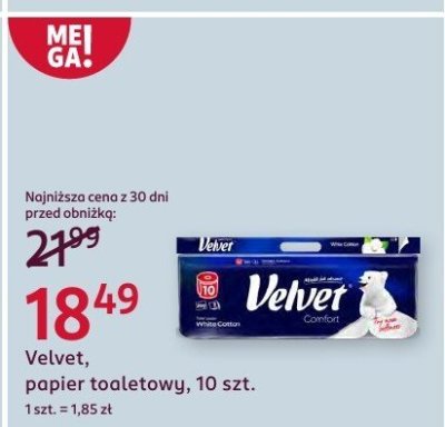 Papier toaletowy promocja w Rossmann