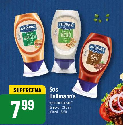 Sos bbq Hellmann's promocja