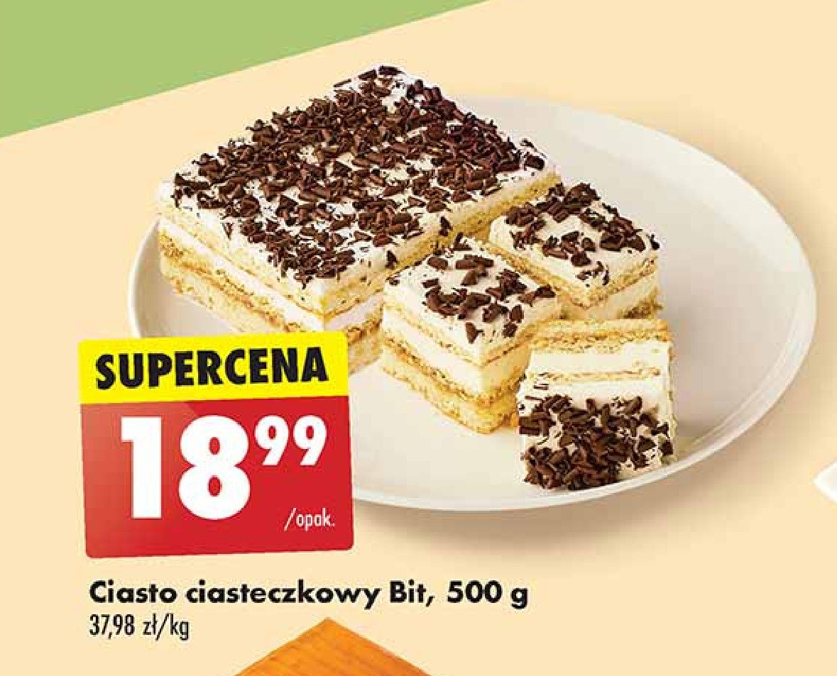 Ciasto ciasteczkowy bit promocja