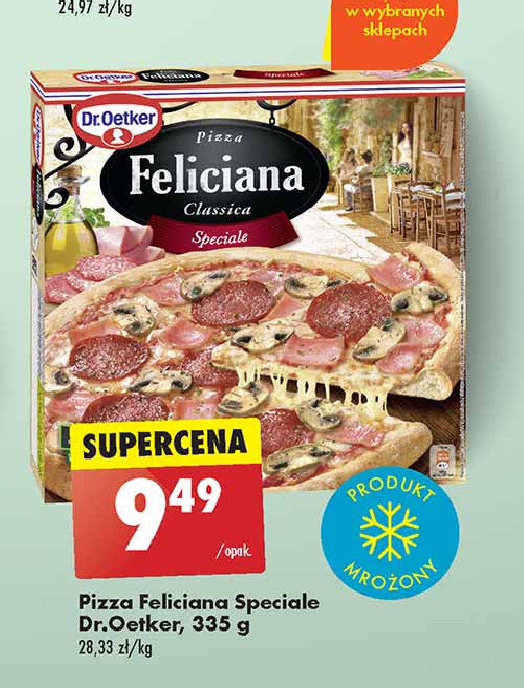 Pizza speciale Dr. oetker feliciana promocja