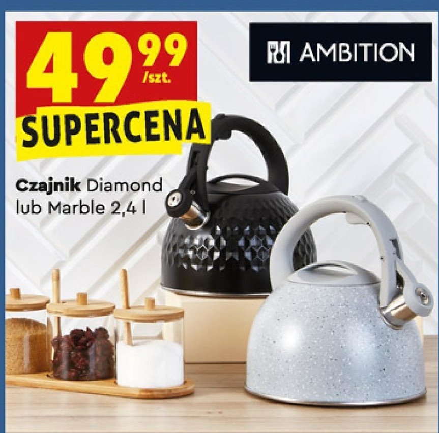 Czajnik diamond 2.4 l Ambition promocja
