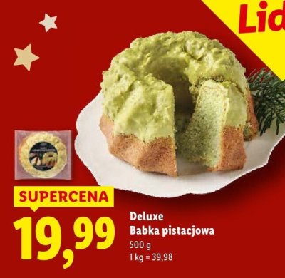 Babka pistacjowa promocja w Lidl
