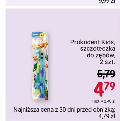 Szczoteczka do zębów kids 3-6 lat Prokudent promocja
