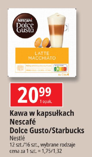 Kawa latte macchiato Nescafe dolce gusto promocja w Leclerc