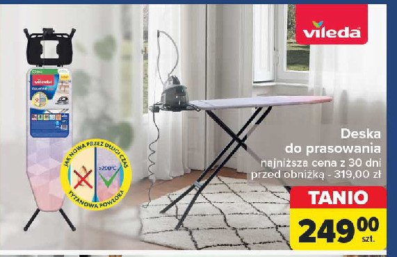 Deska do prasowania diamond plus Vileda promocja