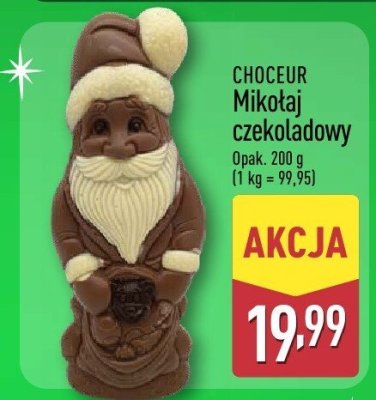 Mikołaj czekoladowy Choceur promocja w Aldi