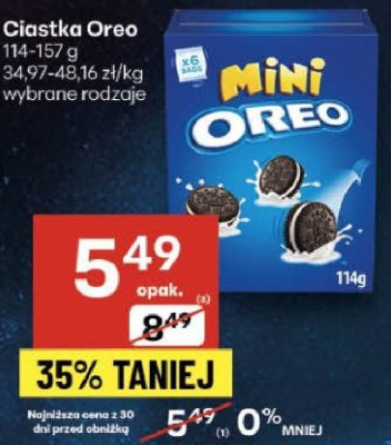 Ciastka Oreo promocja w Delikatesy Centrum