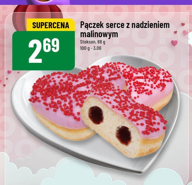 Pączek serce Stokson promocja