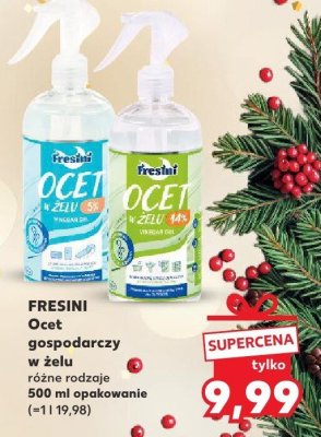 Ocet gospodarczy w żelu różne rodzaje promocja w Kaufland