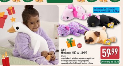 Maskotka HUG-A-LUMPS promocja w Aldi