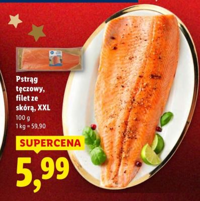 Pstrąg tęczowy promocja w Lidl