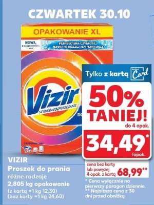 Proszek do prania różne rodzaje promocja w Kaufland