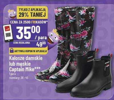 Kalosze damskie promocja w POLOmarket