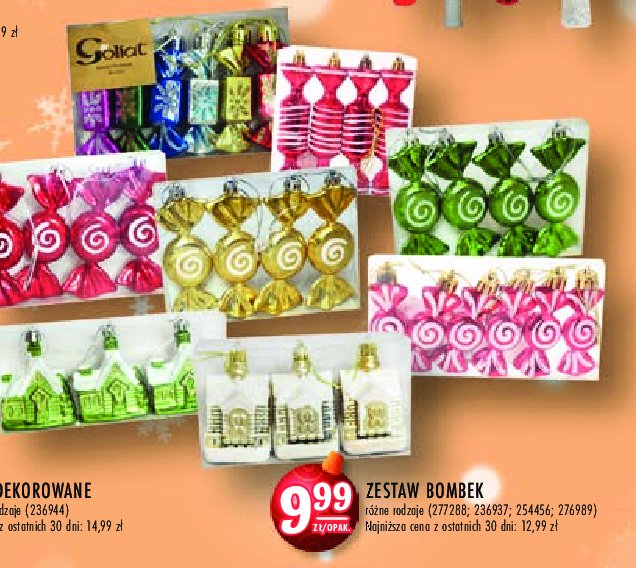 Bombki cukierki promocja w Twój Market