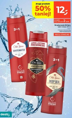 Żel pod prysznic Old Spice Epic Legend 3in1, 400 ml promocja w Dealz