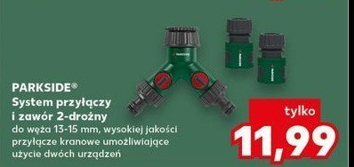 Zestaw przyłączy Parkside promocja
